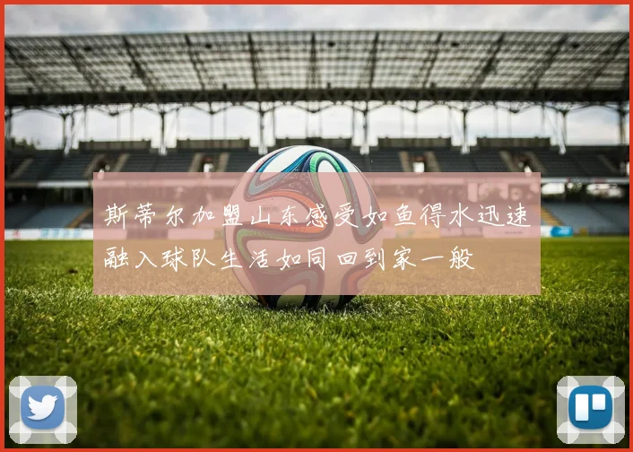 斯蒂尔加盟山东感受如鱼得水迅速融入球队生活如同回到家一般